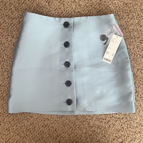 UO VINTAGE taffeta cut high-waisted mini skirt - Picture 3 of 6